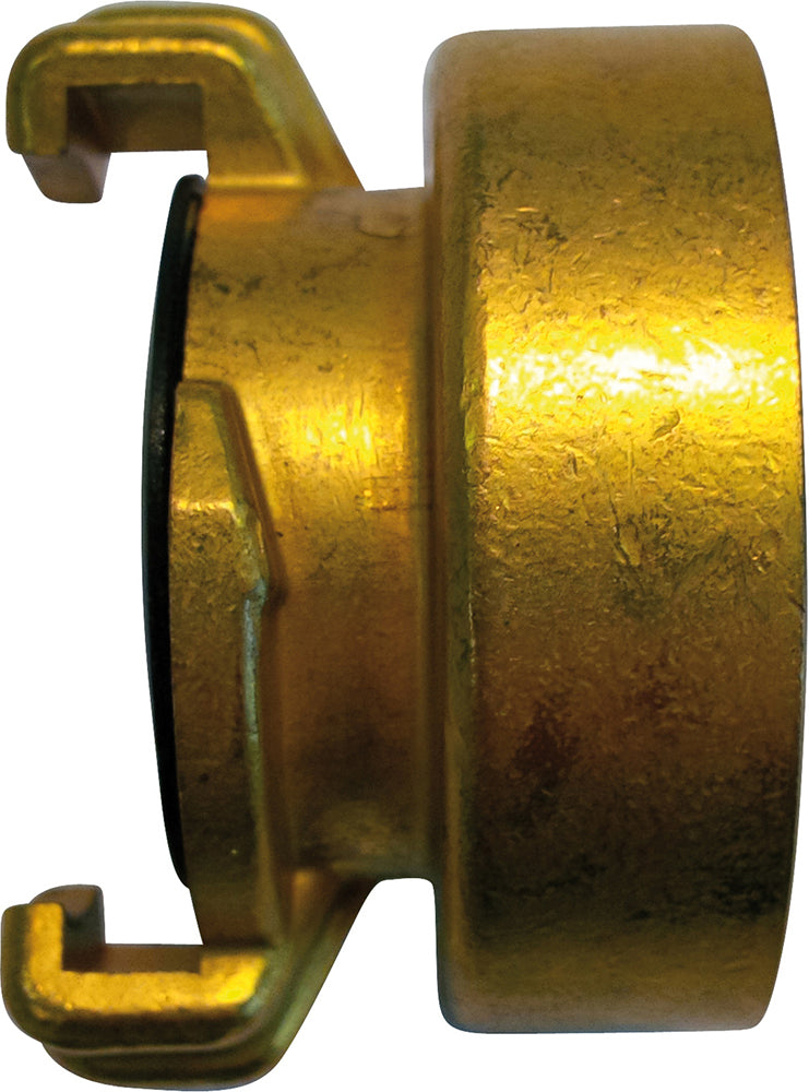 Kupplung 6/4" IG Messing