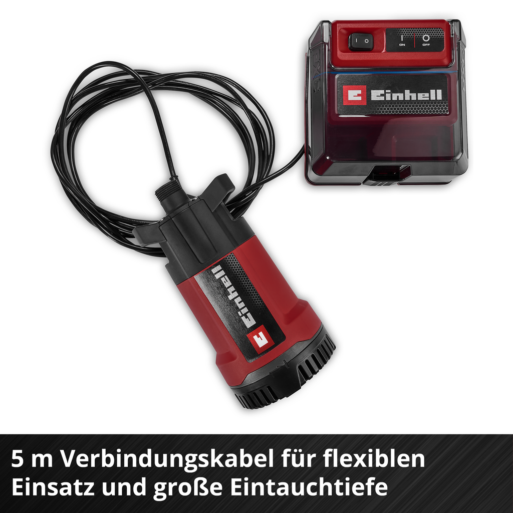 Akku-Klarwasserpumpe GE-PP 36 RB-A Li-Solo