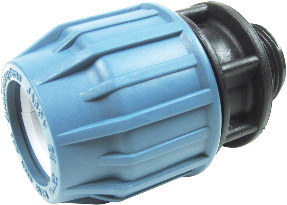 PP-Kupplung 32 mm x 1" AG