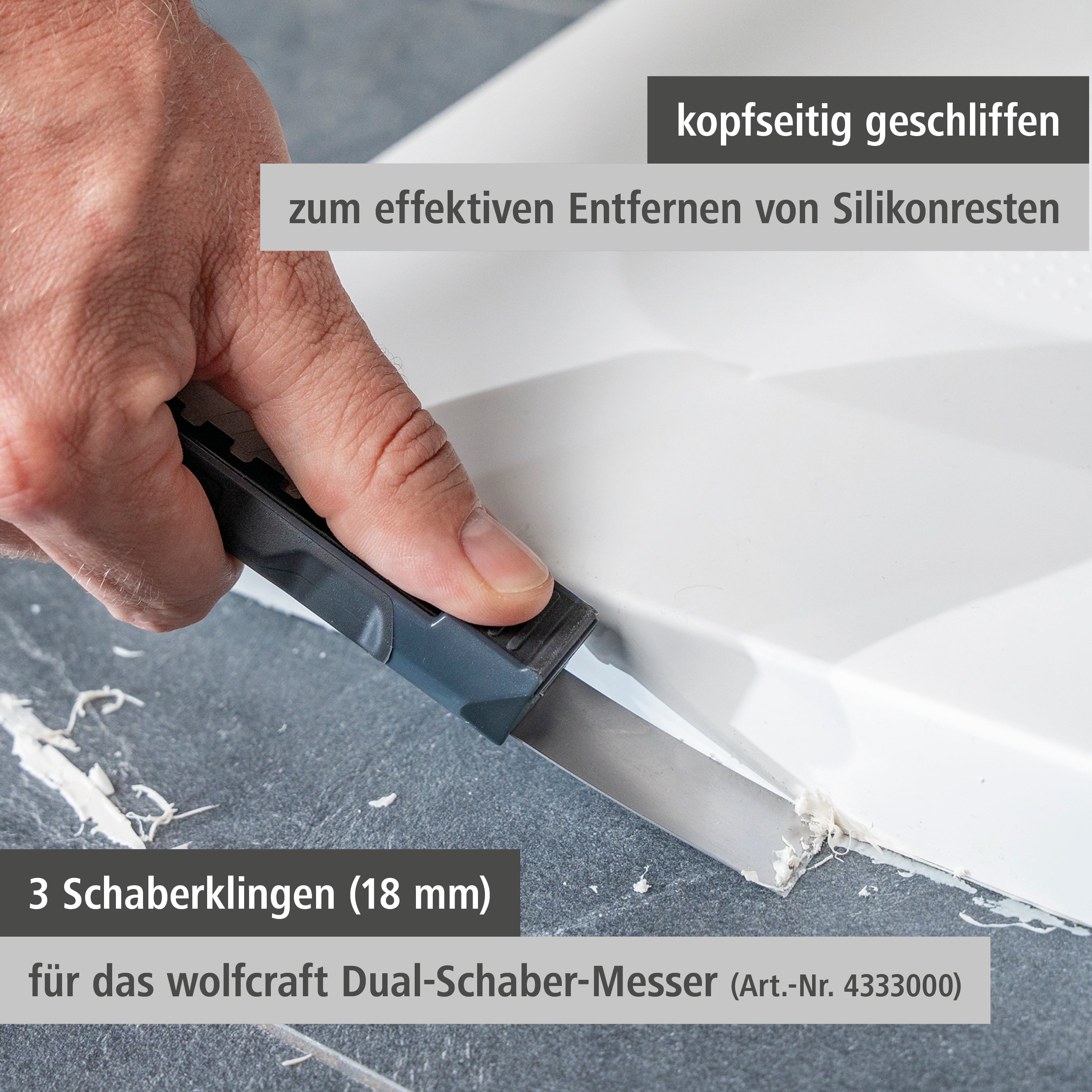 3 Ersatz-Schaberklingen