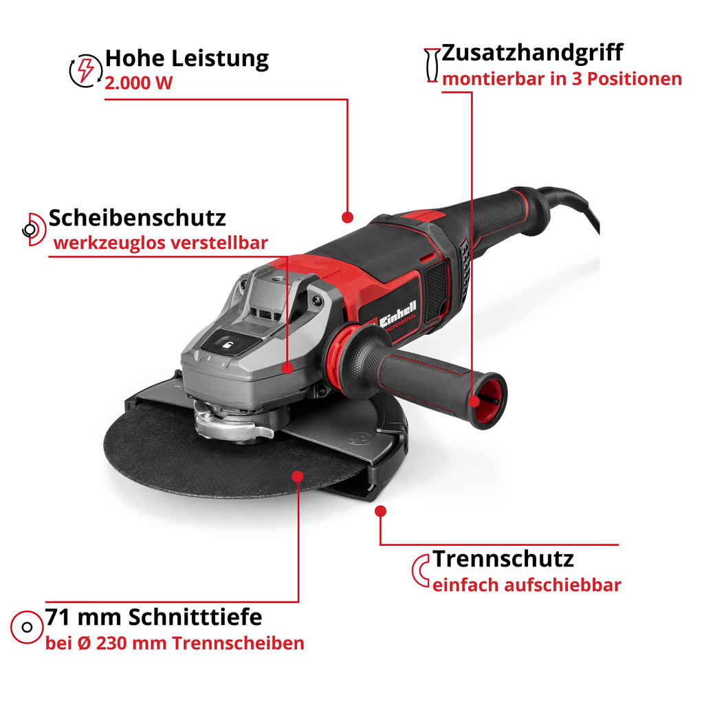 Winkelschleifer TP-AG 230/2000
