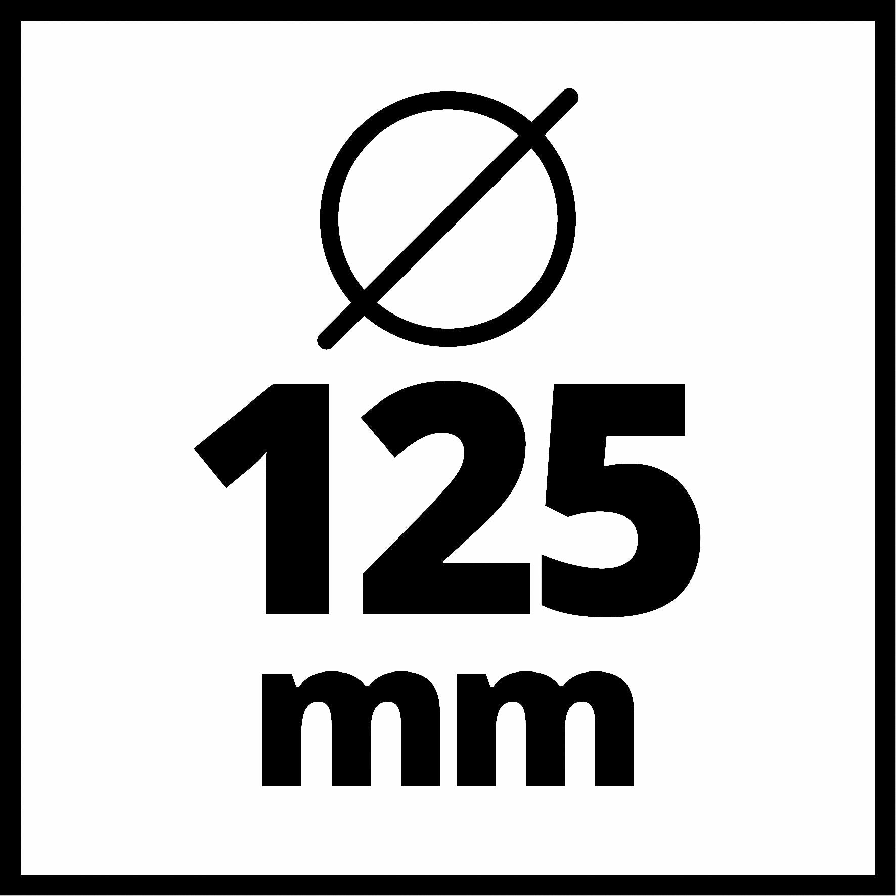 3 Fächerscheiben gebogen 125 mm