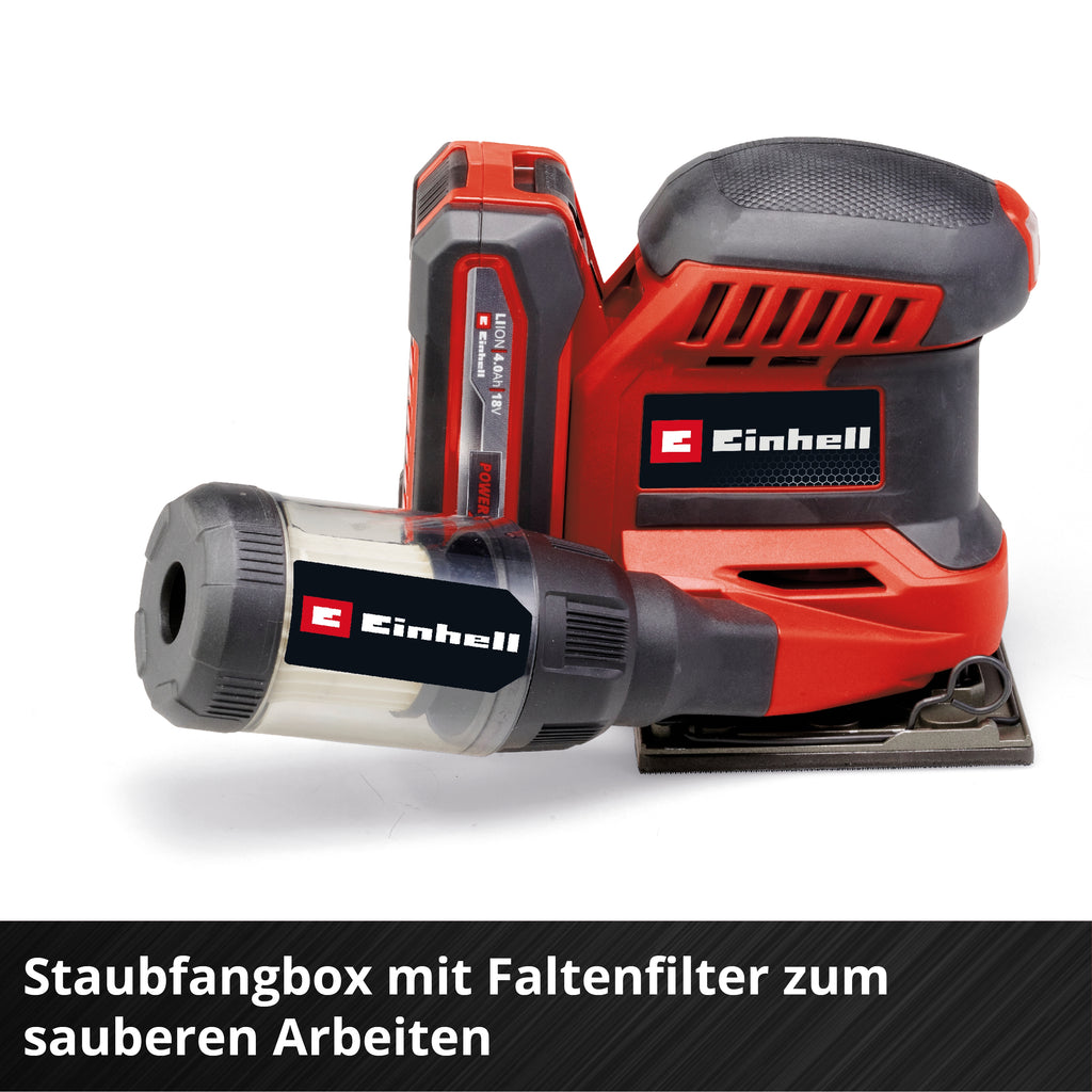 Akku-Faustschleifer TE-OS 18/113 Li - Solo