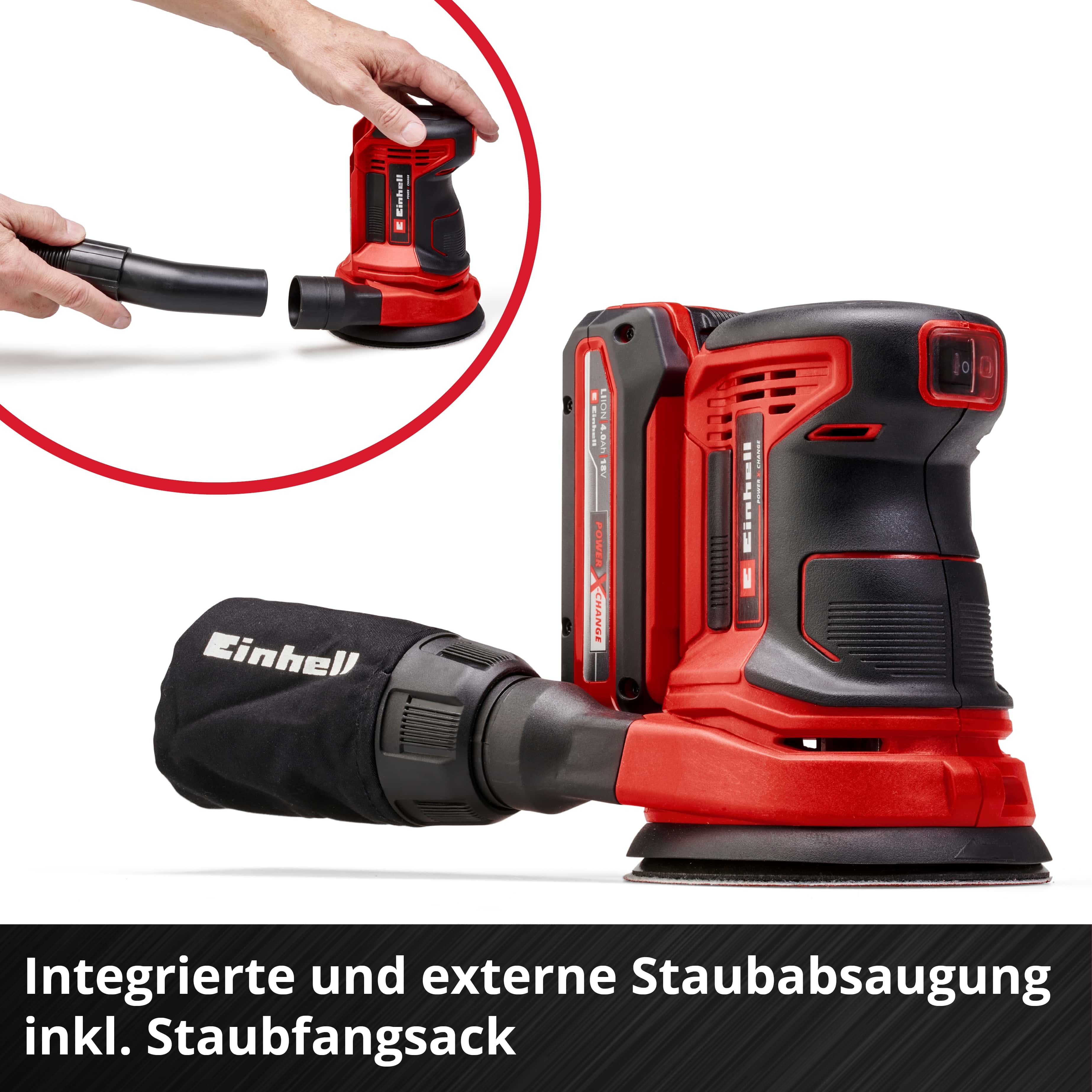 Akku-Exzenterschleifer TE-RS 18 Li Solo, Power X-Change