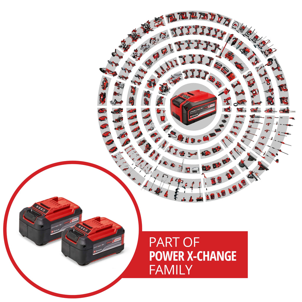 18V Doppelpack Akku 5,2 Ah Power X-Change