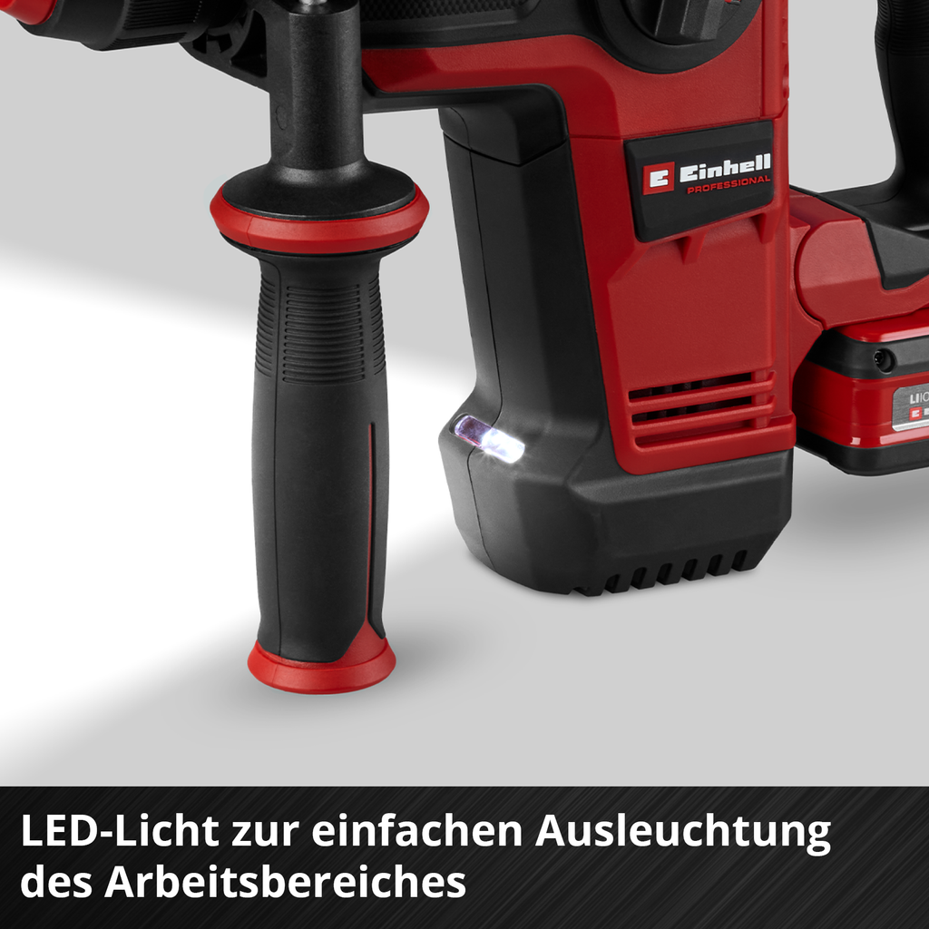 Akku-Bohrhammer TP-HD 18/28 Li BL +4 (1x 3,0 Ah+)