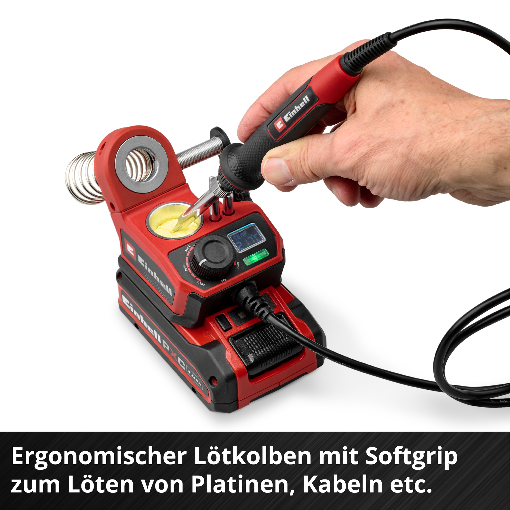 Akku-Lötkolben TE-SID 18/4801 Li E +3T - Solo