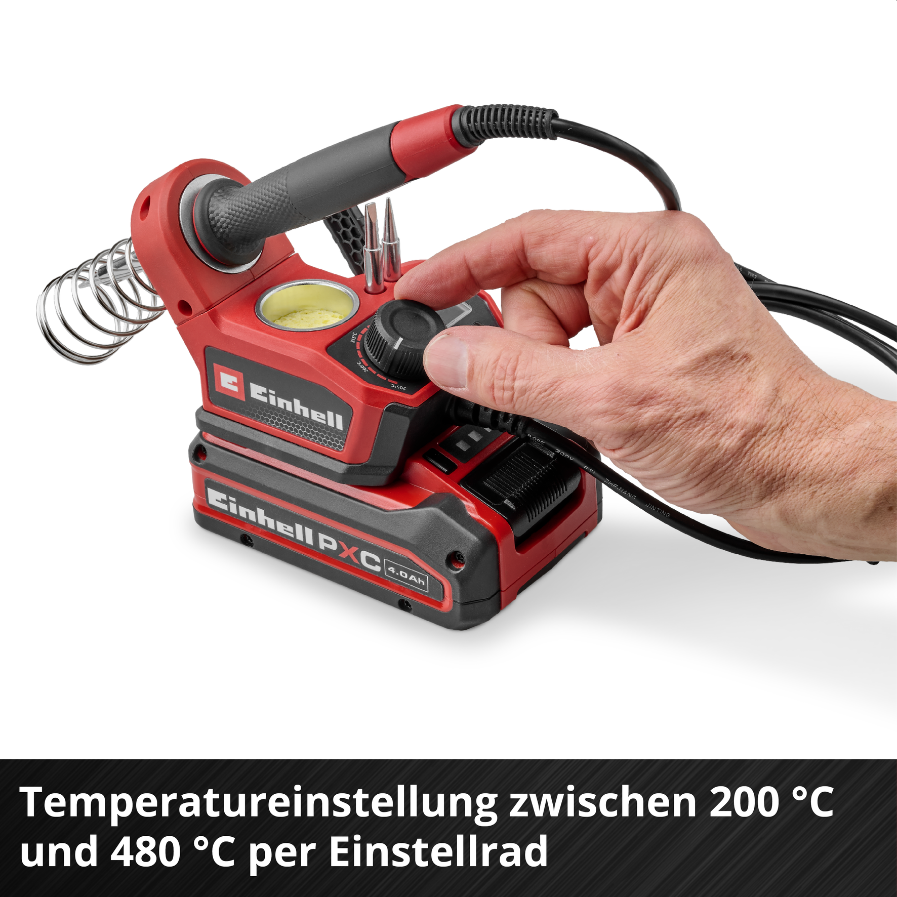 Akku-Lötkolben TE-SID 18/4801 Li E +3T - Solo