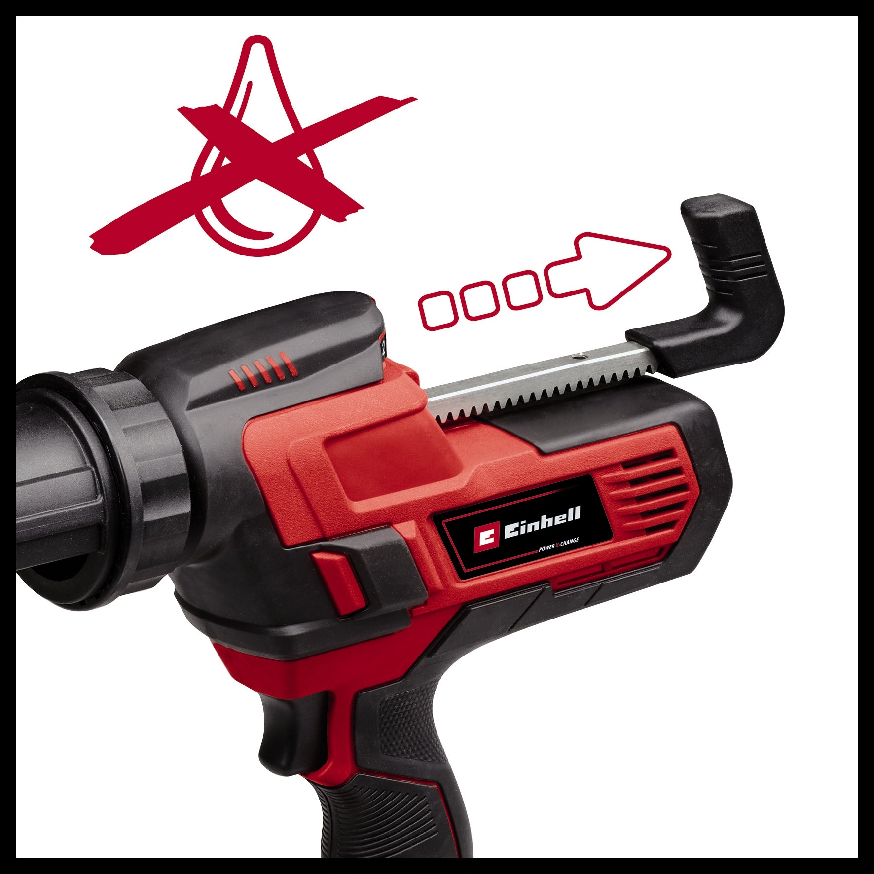Akku-Kartuschenpresse TE-SG 18/10S