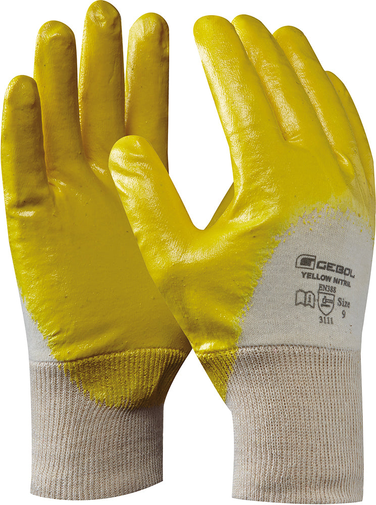Handschuhe Yellow Nitril