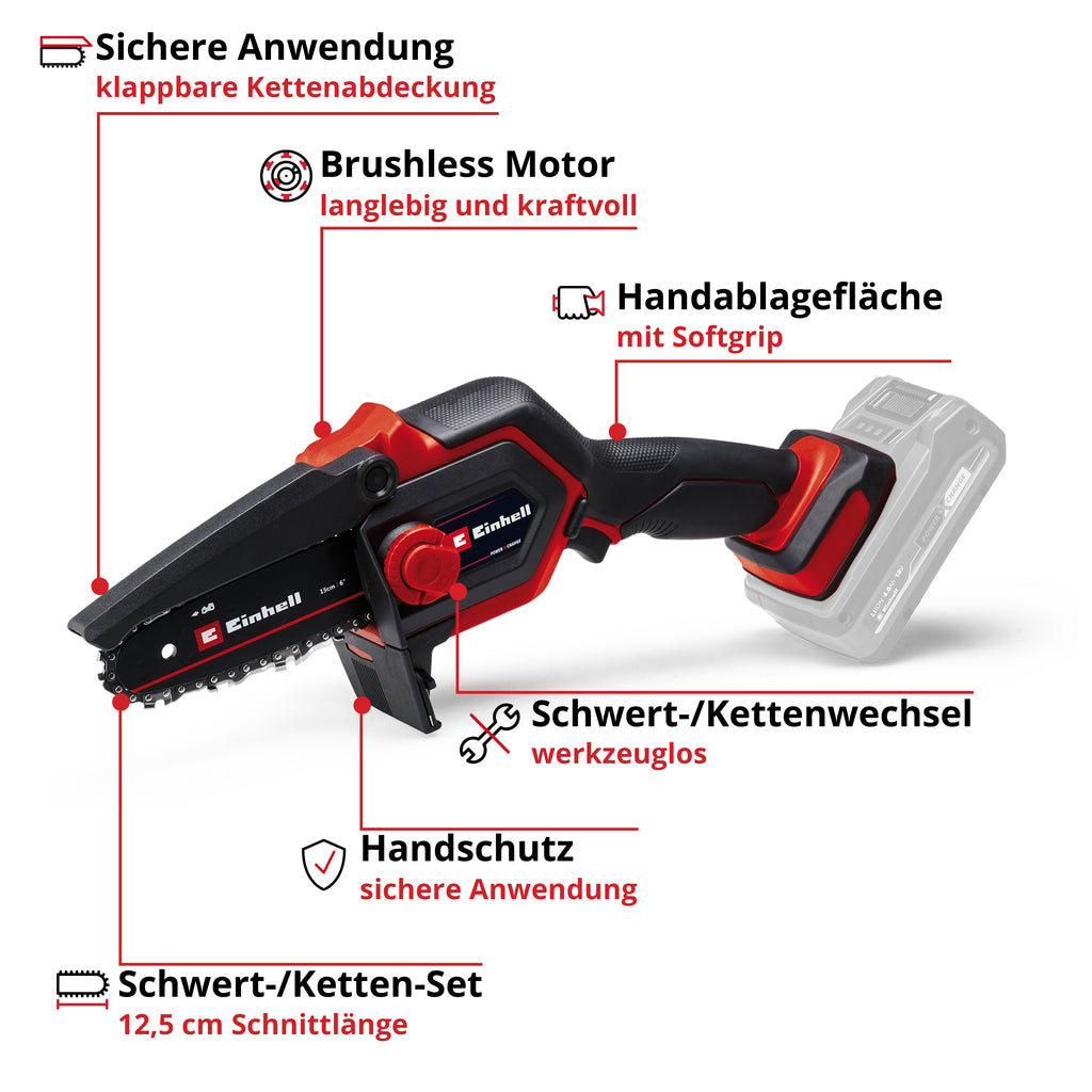 Akku-Gehölzschneider GE-PS 18/15 Li BL-Solo