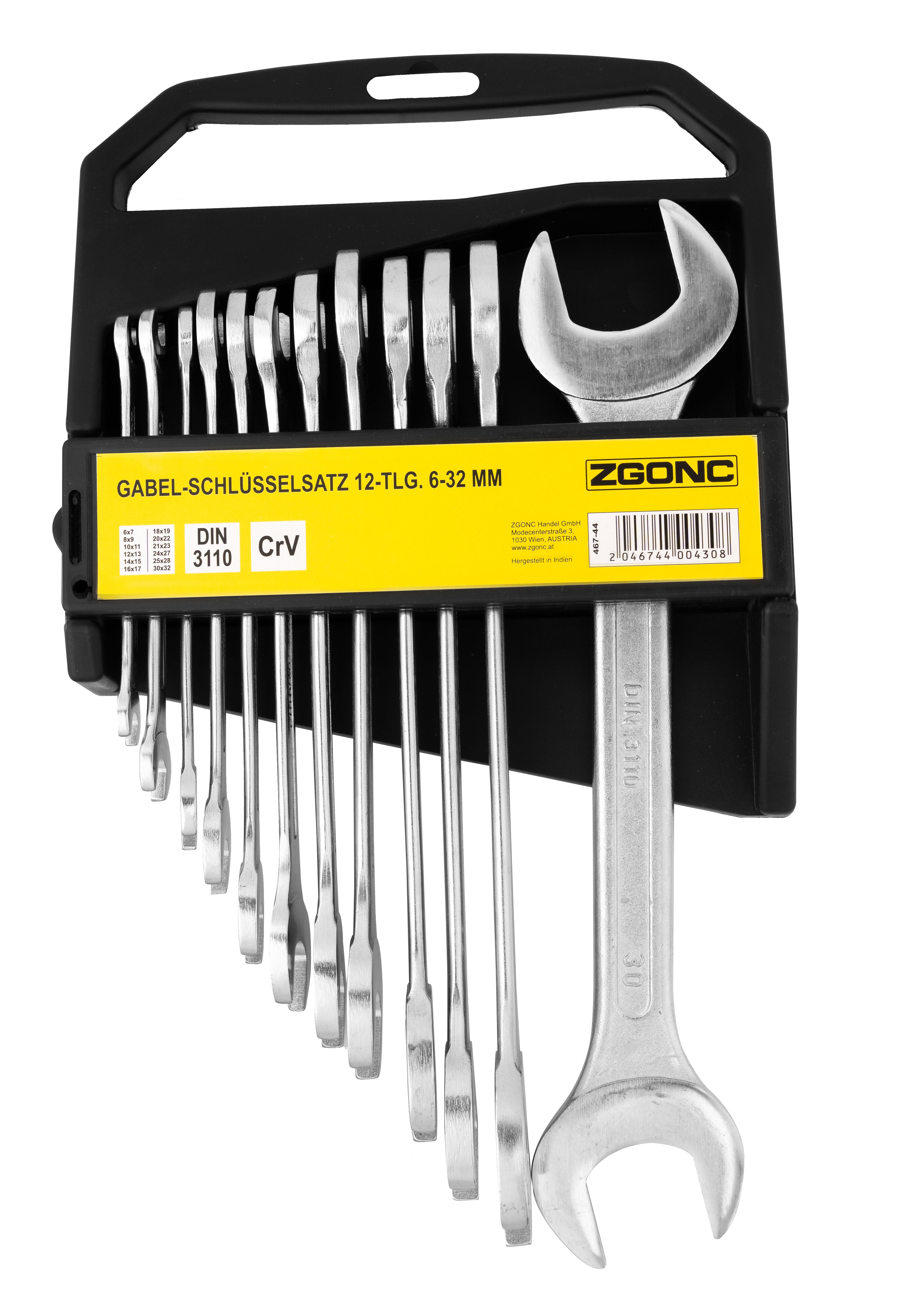 Gabel-Schlüsselsatz 12-tlg. 6-32 mm