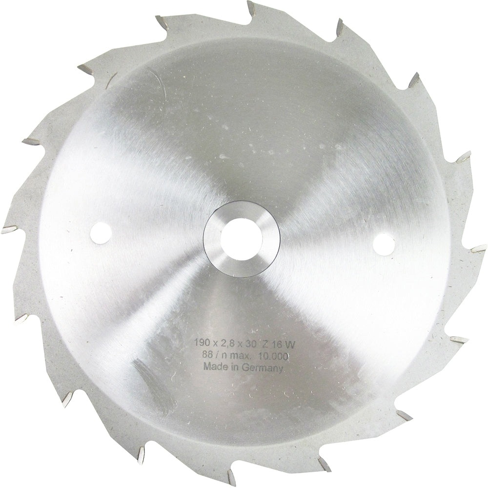 HM-Sägeblatt 190 x 16 mm Ø, 16 Zähne
