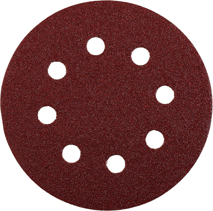 25 QUICK-STICK Schleifscheiben, HOLZ & METALL, Edelkorund, Ø 115 mm, gelocht, 60/120/180