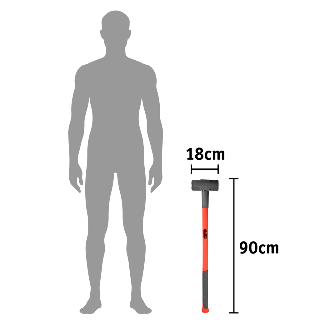 Vorschlaghammer 4,5 kg 90 cm