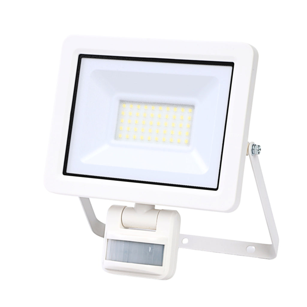 LED-Strahler 30 Watt + BWM Weiss