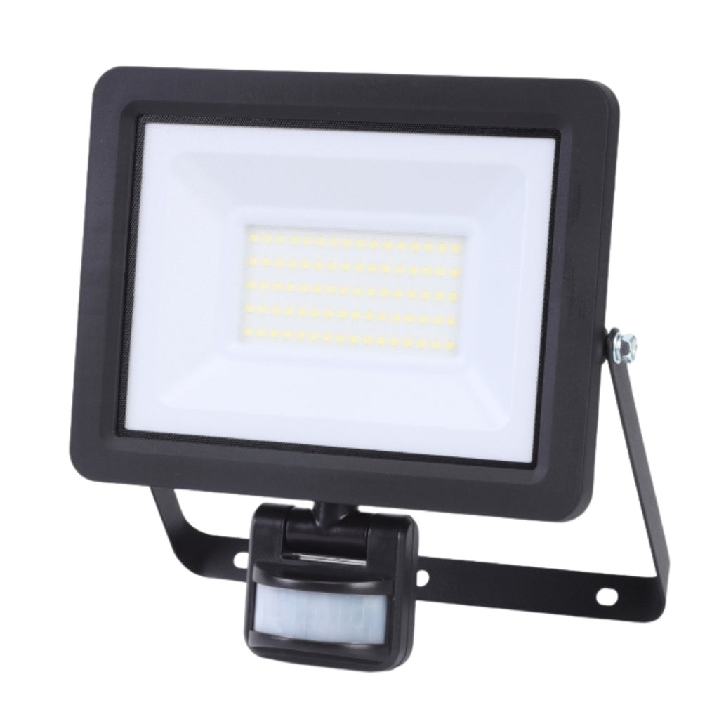 LED-Strahler 50 Watt+BWM schwarz