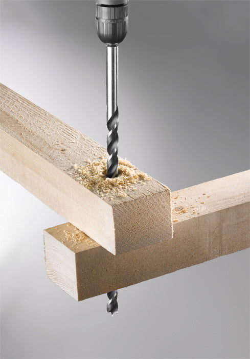 Balkenbohrer, Holzspiralbohrer, extra lang, 250 mm, ø 6.0 mm