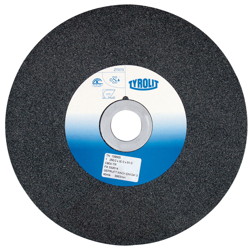 Silicium-Carbid-Schleifscheibe 125 x 16 x 32 mm Ø K 80