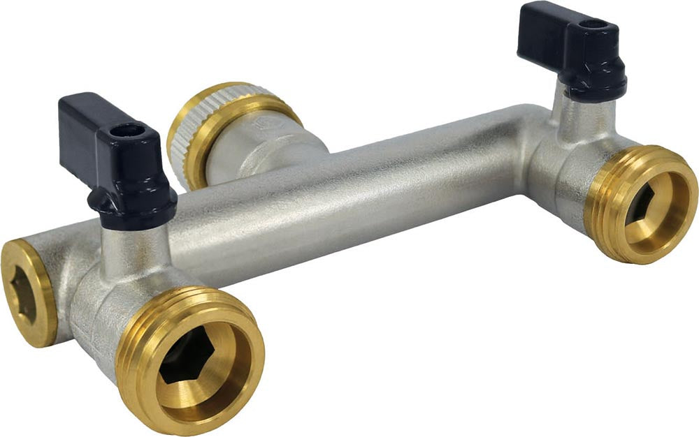 2-Wege-MS-Absperrhahn 3/4"