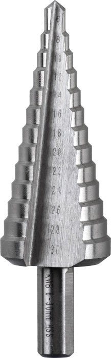 Stufenbohrer HSS, Ø 4-20 mm