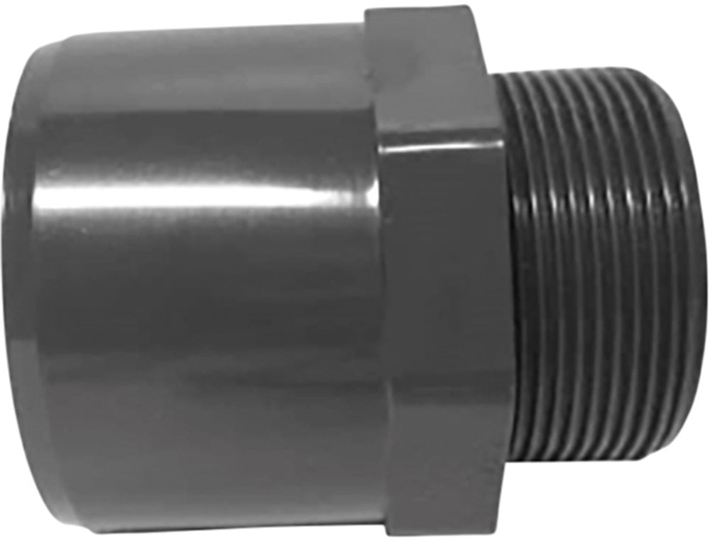 PVC-Übergangsnippel 50/63 mm Ø x 5/4" AG