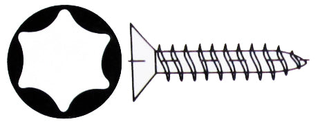 Spanplatten-Schrauben TX 10, 3 x 20 mm