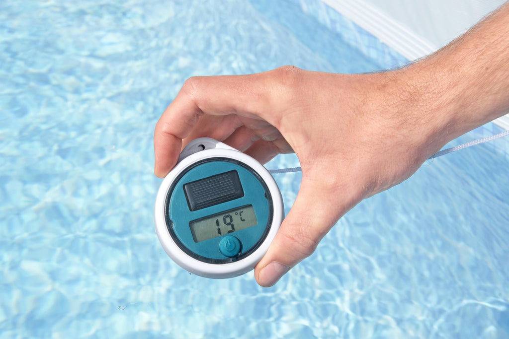 Poolthermometer mit digital Anzeige