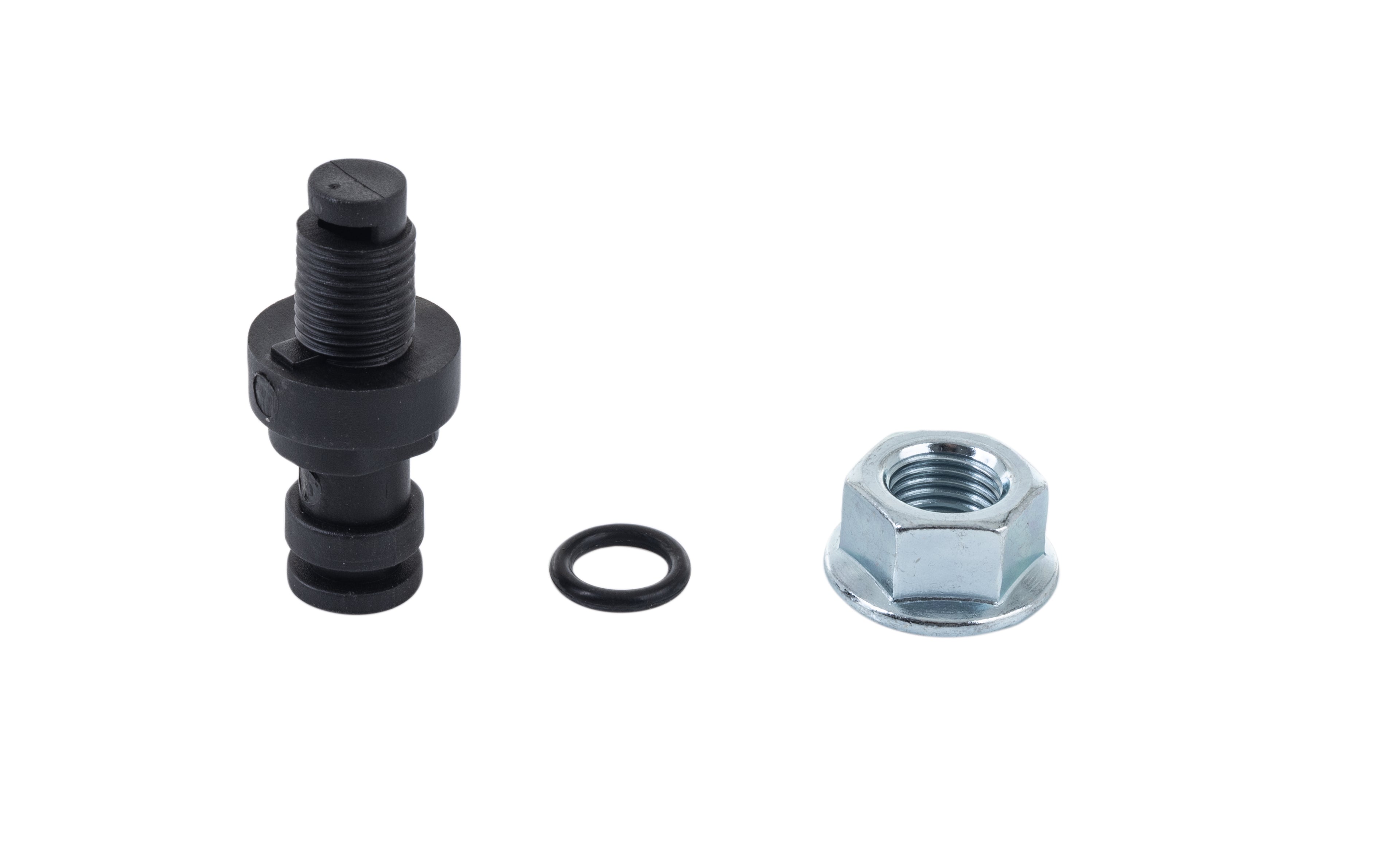 Wasserschlauchanschluss mit O-Ring und Sperrzahnmutter