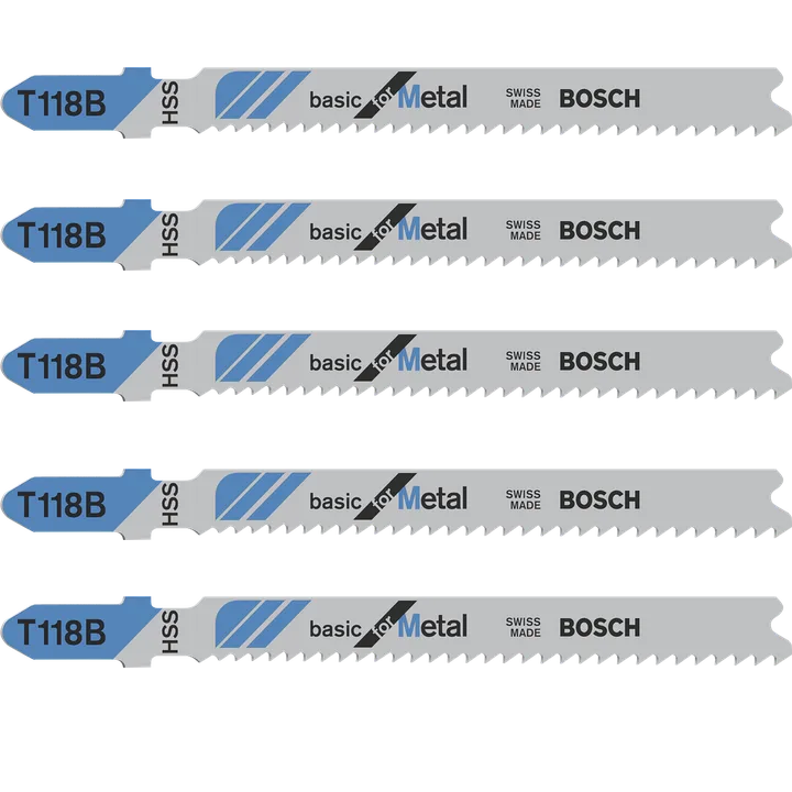 5 Stichsägeblätter T 118 B