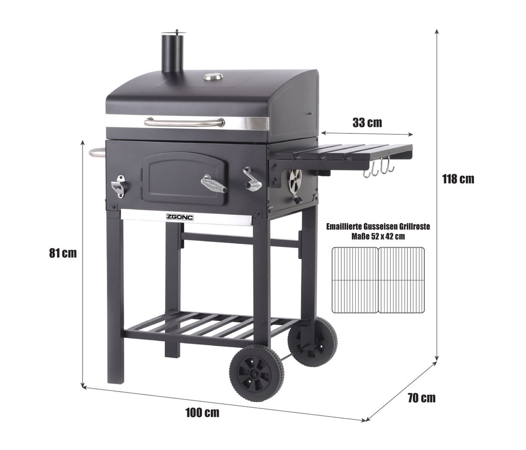 Holzkohle-Griller