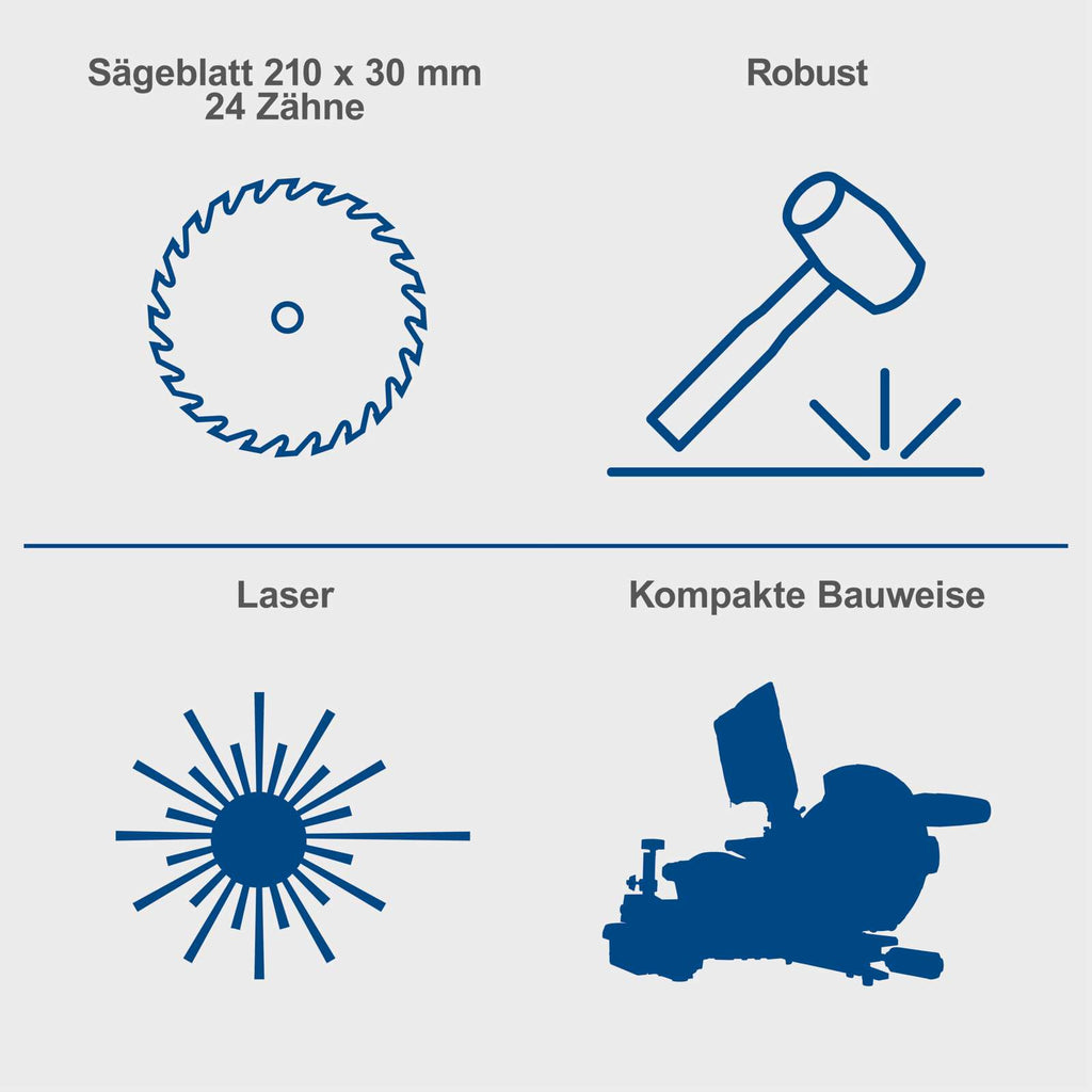 Kapp- und Gehrungssäge HM210L