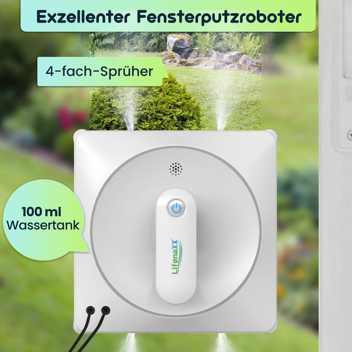 Lifenaxx Fensterreinigungs-Roboter LX-047