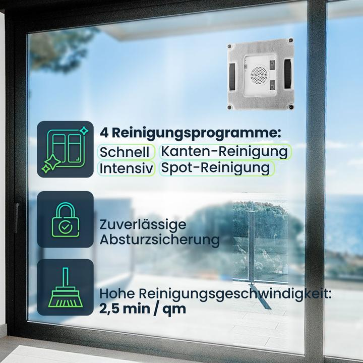 Lifenaxx Fensterreinigungs-Roboter LX-047