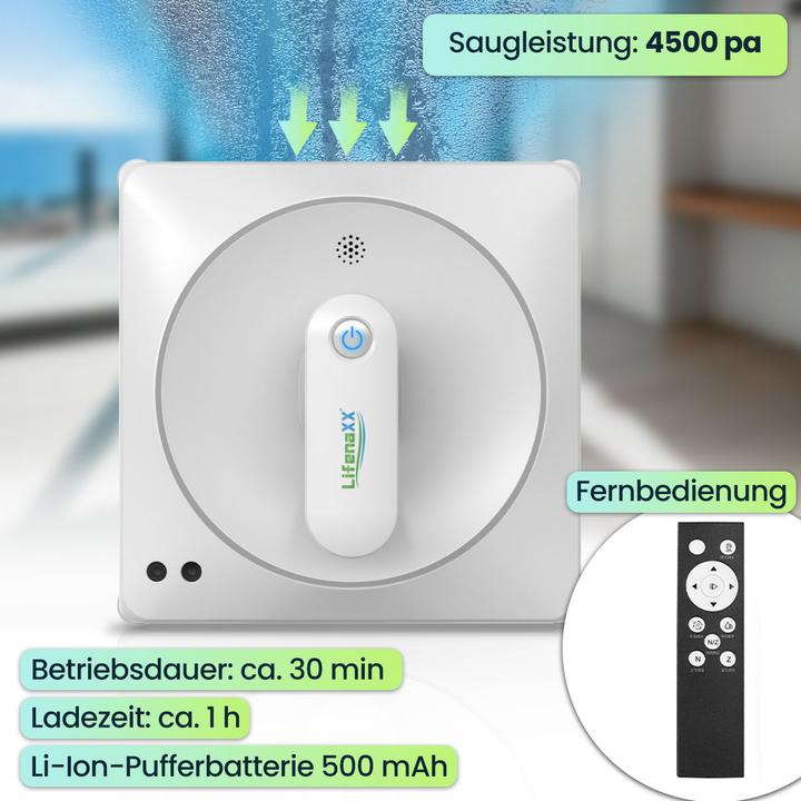 Lifenaxx Fensterreinigungs-Roboter LX-047