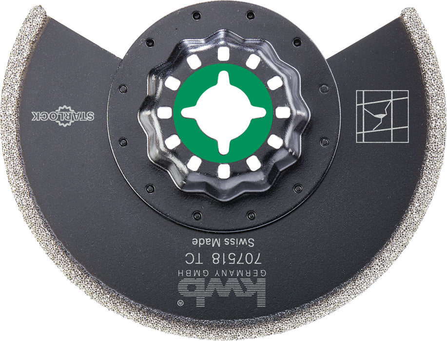 Diamant-Sägeblatt, halbrund, Ø 85 mm