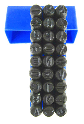 Schlag-Buchstaben-Satz 3 mm