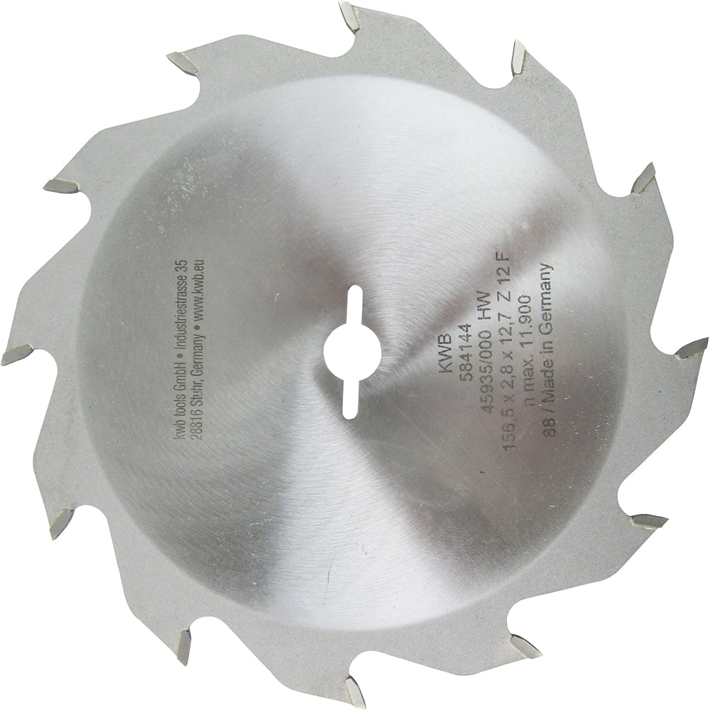 HM-Sägeblatt 156 x 12,75 mm, 12 Zähne