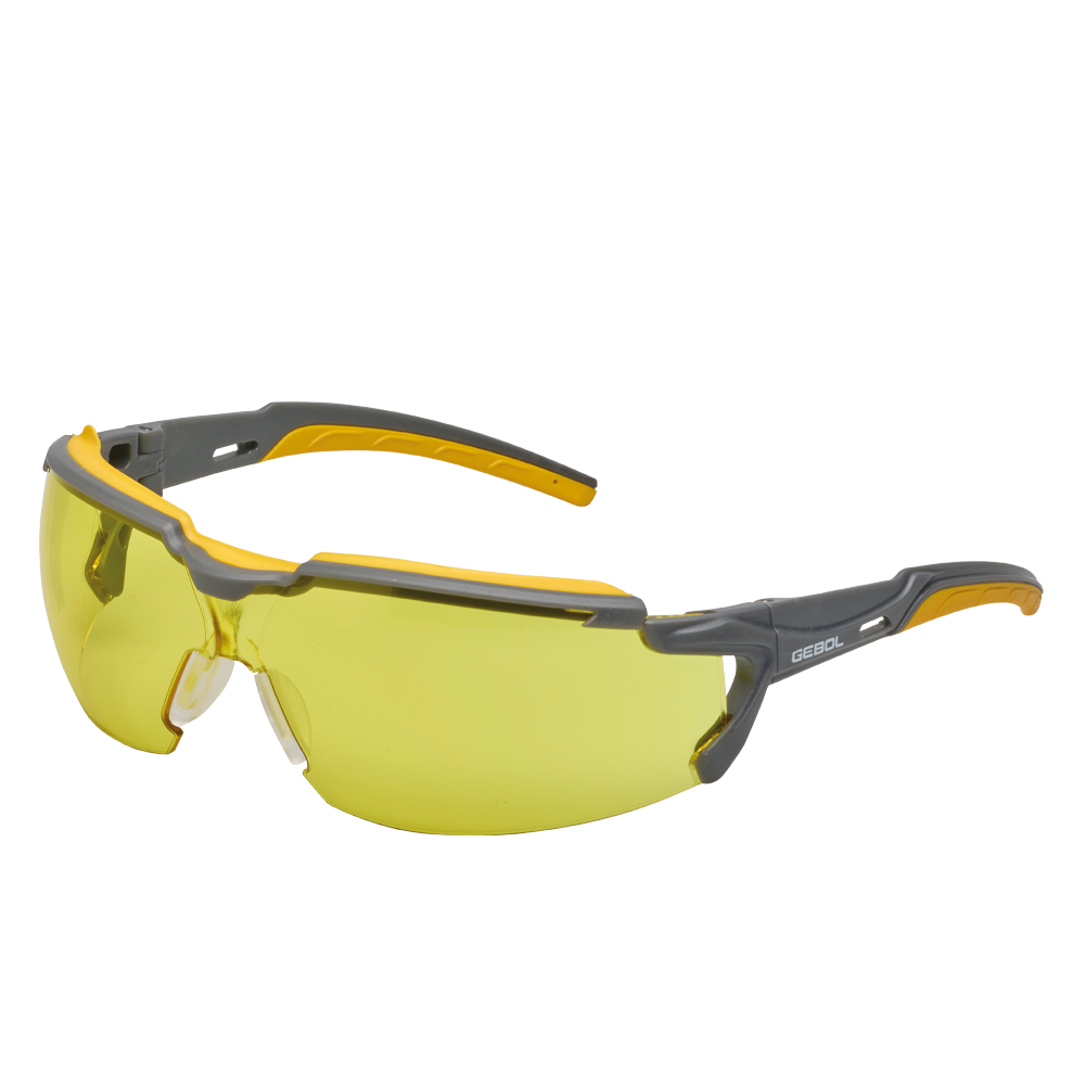 Schutzbrille Gelb
