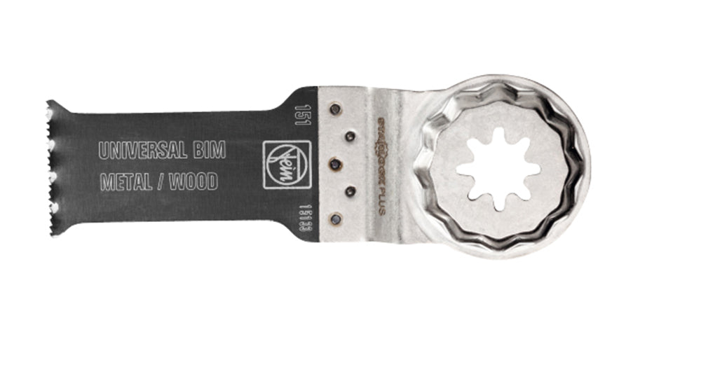 3 Universal-Bi-Metall-Sägeblätter E-Cut 60 x 28 mm