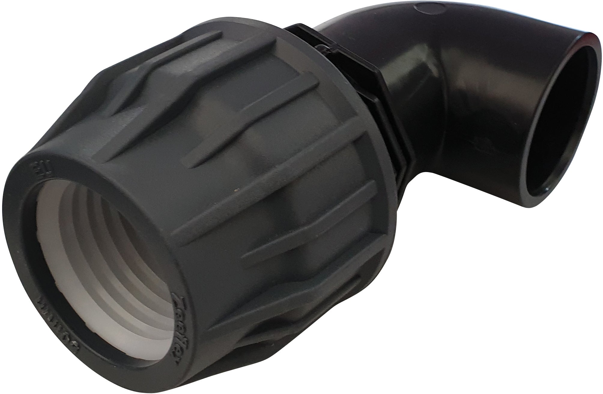 PVC-Klebewinkel (Muffe) DA 50 auf 50 Klemm