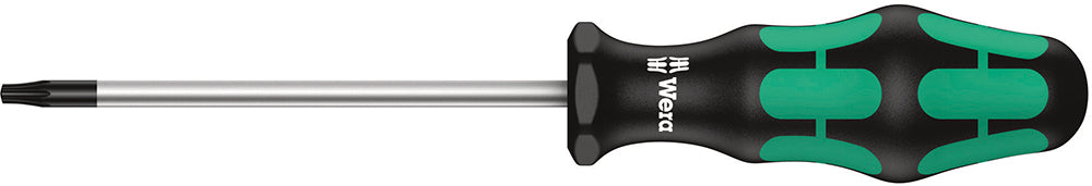 Schraubenzieher Kraftform Plus 300 TX10 x 80 mm, mit Innenbohrung
