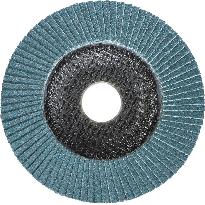 CUT-FIX® Schleifmop Ø 115 mm, K 60, Lamellenschleifteller, Metallbearbeitung