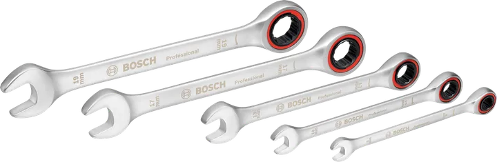 Ratschenschlüssel-Set, 5-teilig