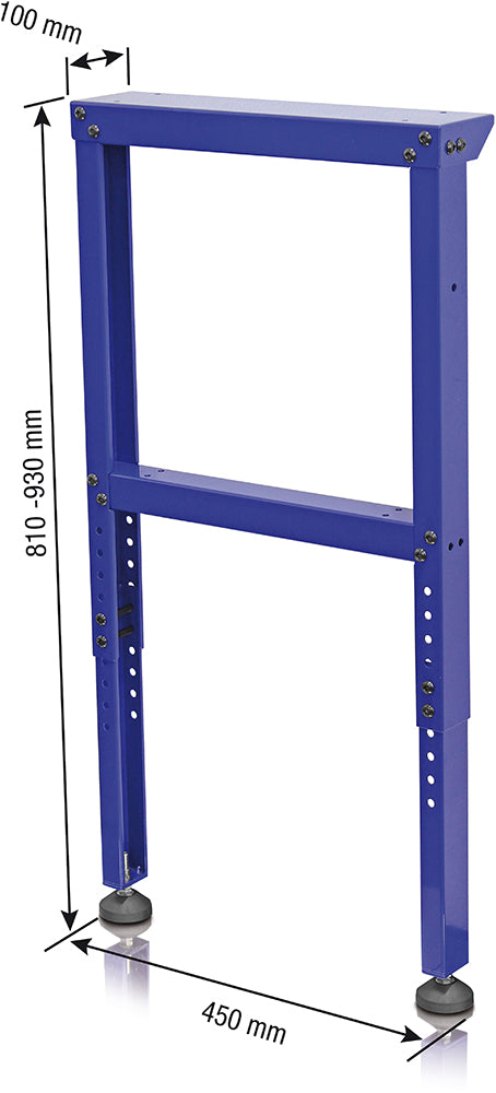 Standfuß zu Werkstattsystem 45 x 10 x 93 cm