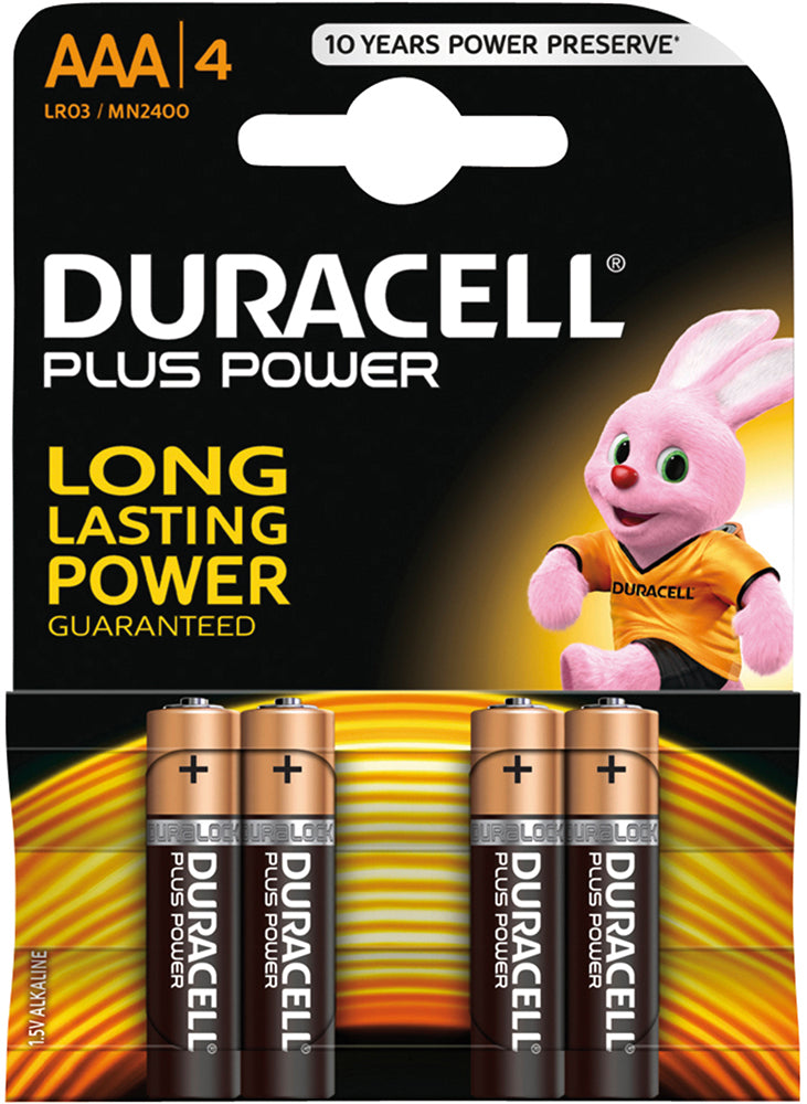 4 Batterien Plus Power Micro AAA