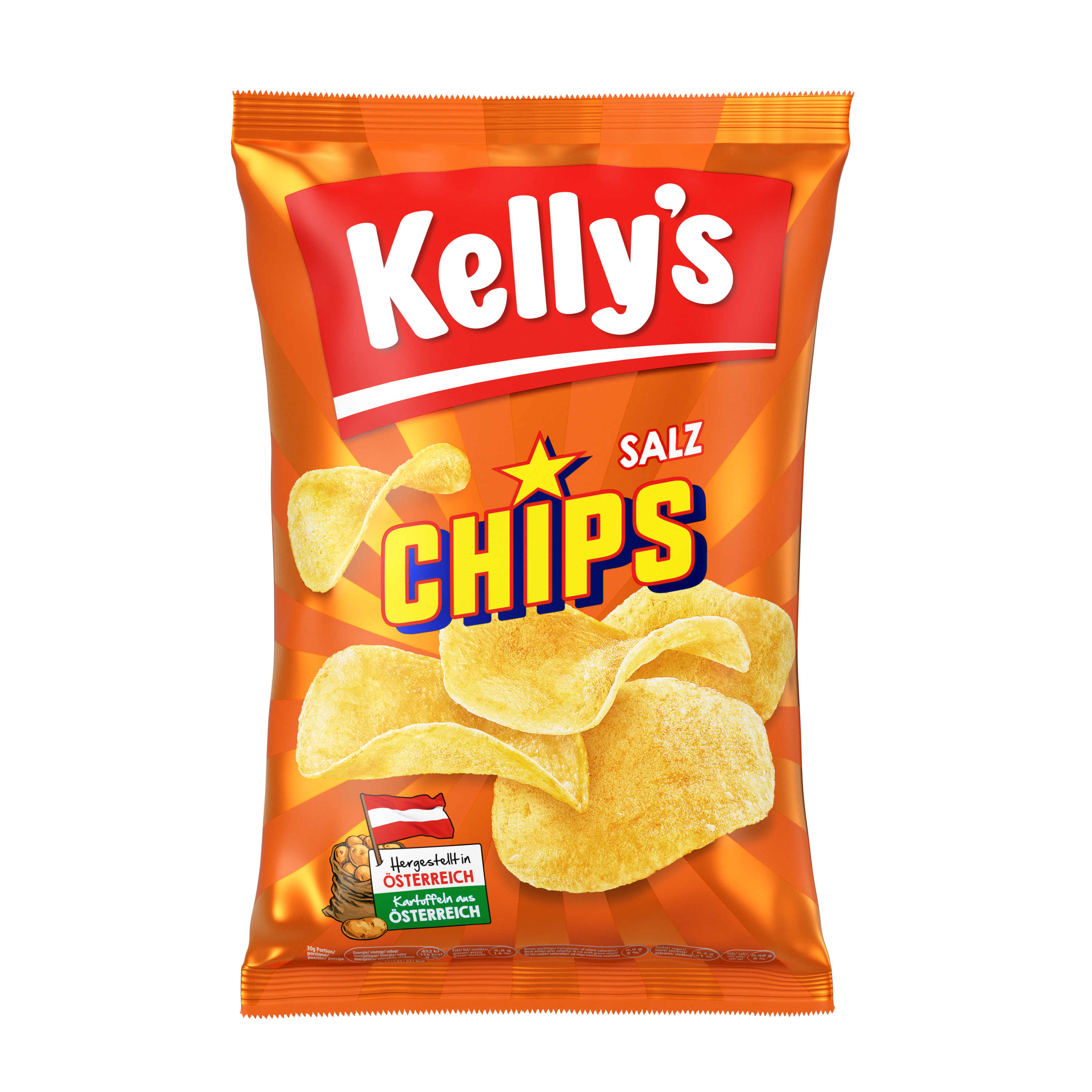 Kelly's Chips Salz 80g