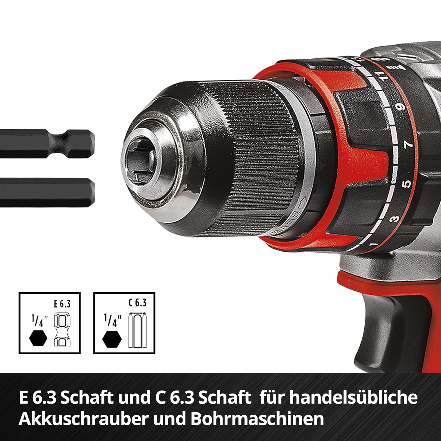 Bit-Box aus CrV-Stahl mit Gürtelclip, 32-tlg.