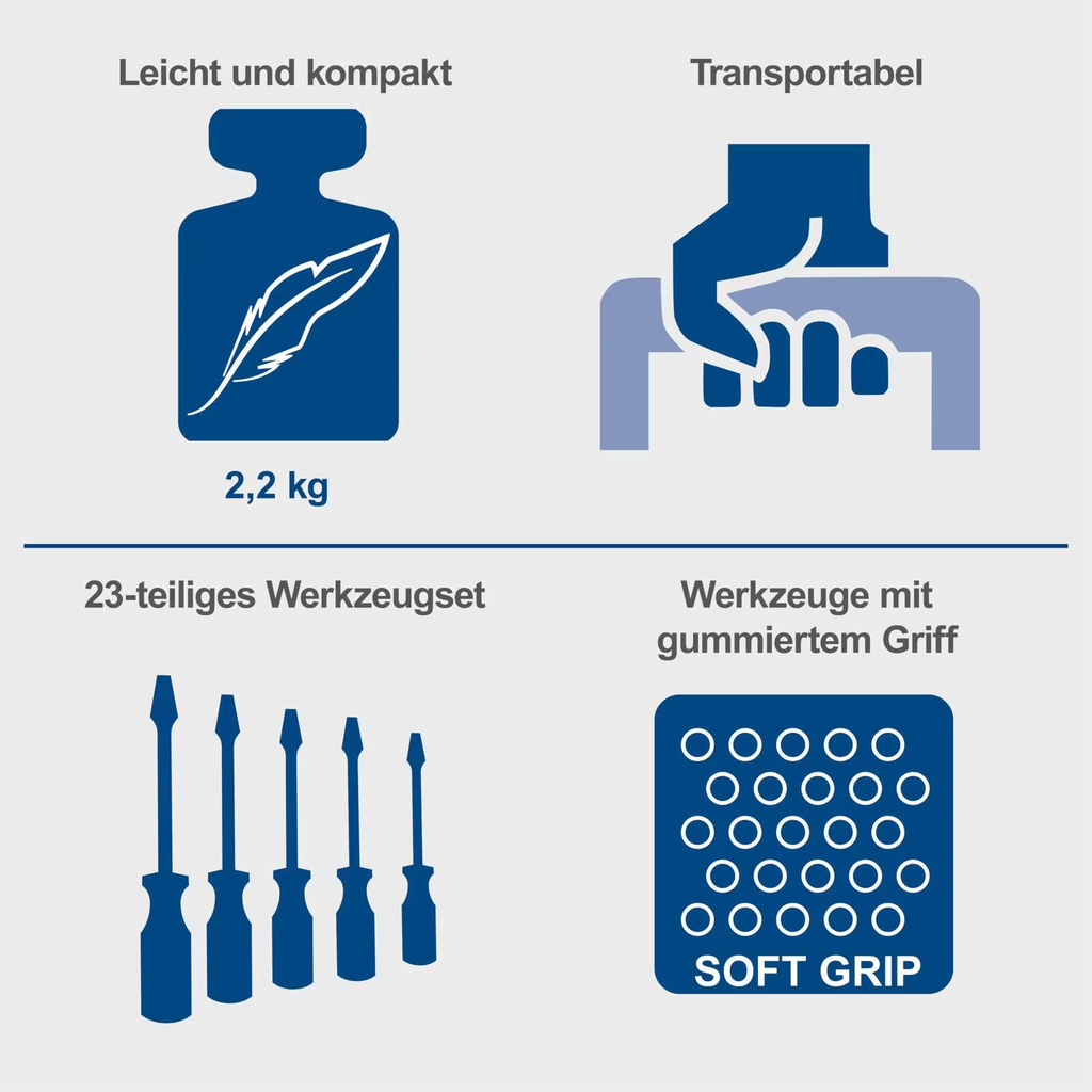Werkzeugtasche 23-teilig TC23