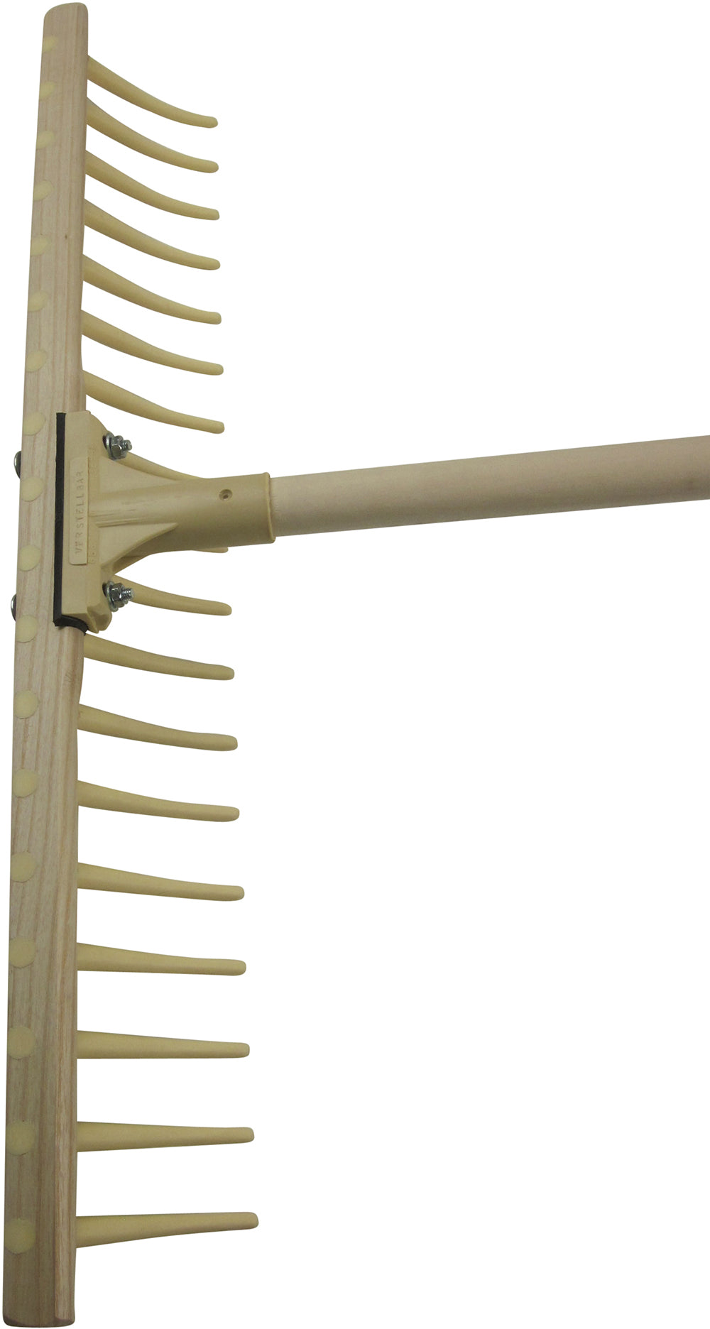 Grasrechen mit Stiel 66,5 cm, 18 Zinken